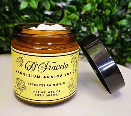Magnesium Arnica Lotion For Arthritis